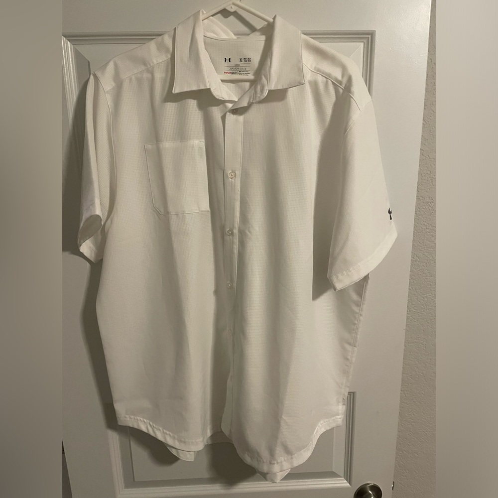 Under armour button up shirt